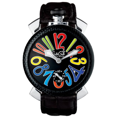 MANUALE 48MM ブラックPVD/カーボン 5015S
