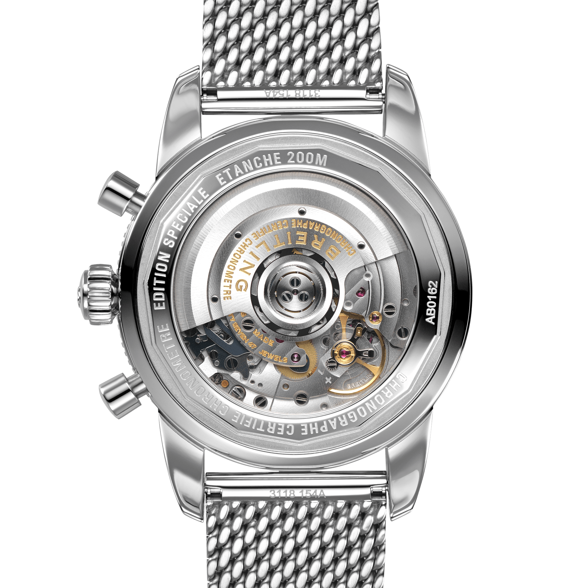 スーパーオーシャン ヘリテージ B01 クロノグラフ 44　AB0162121B1A1