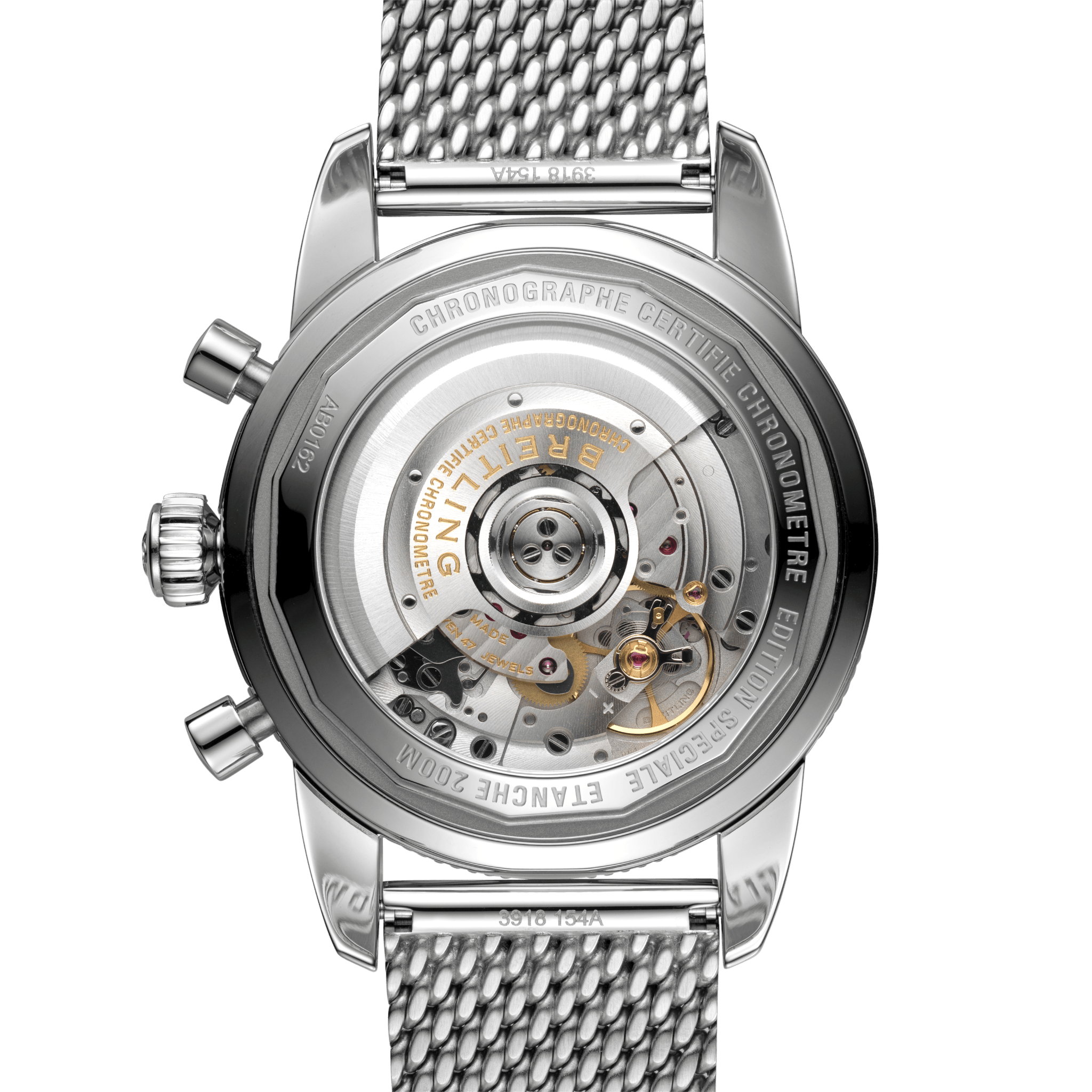 スーパーオーシャン ヘリテージ B01 クロノグラフ 44 AB0162121C1A1