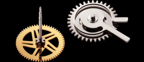 正確に、力強く、時を刻むための部品加工。