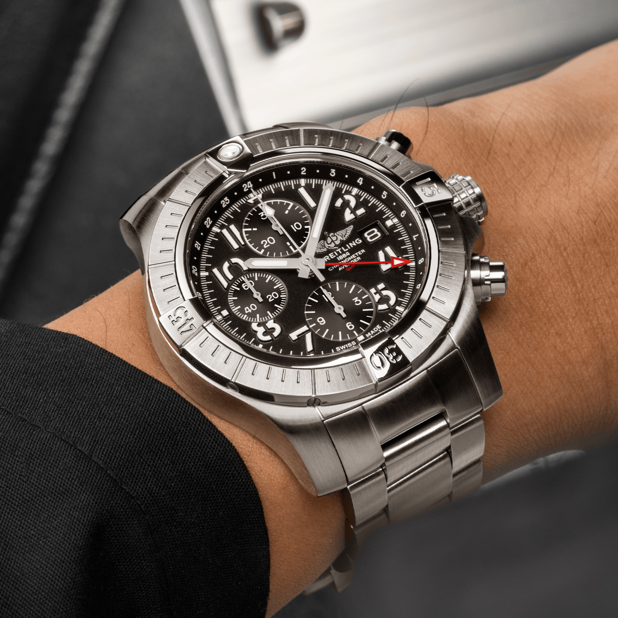 AVENGER CHRONOGRAPH GMT 45 A24315101B1A1