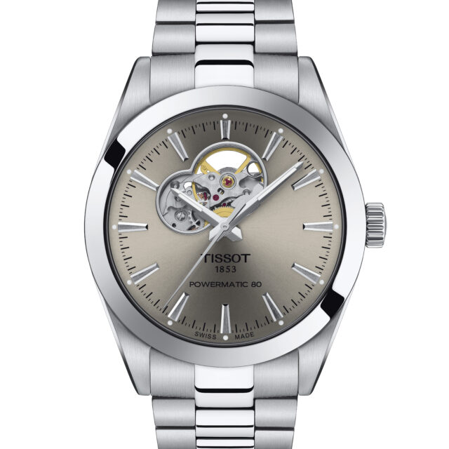 ジェントルマン オートマティック オープンハート T1274071108100