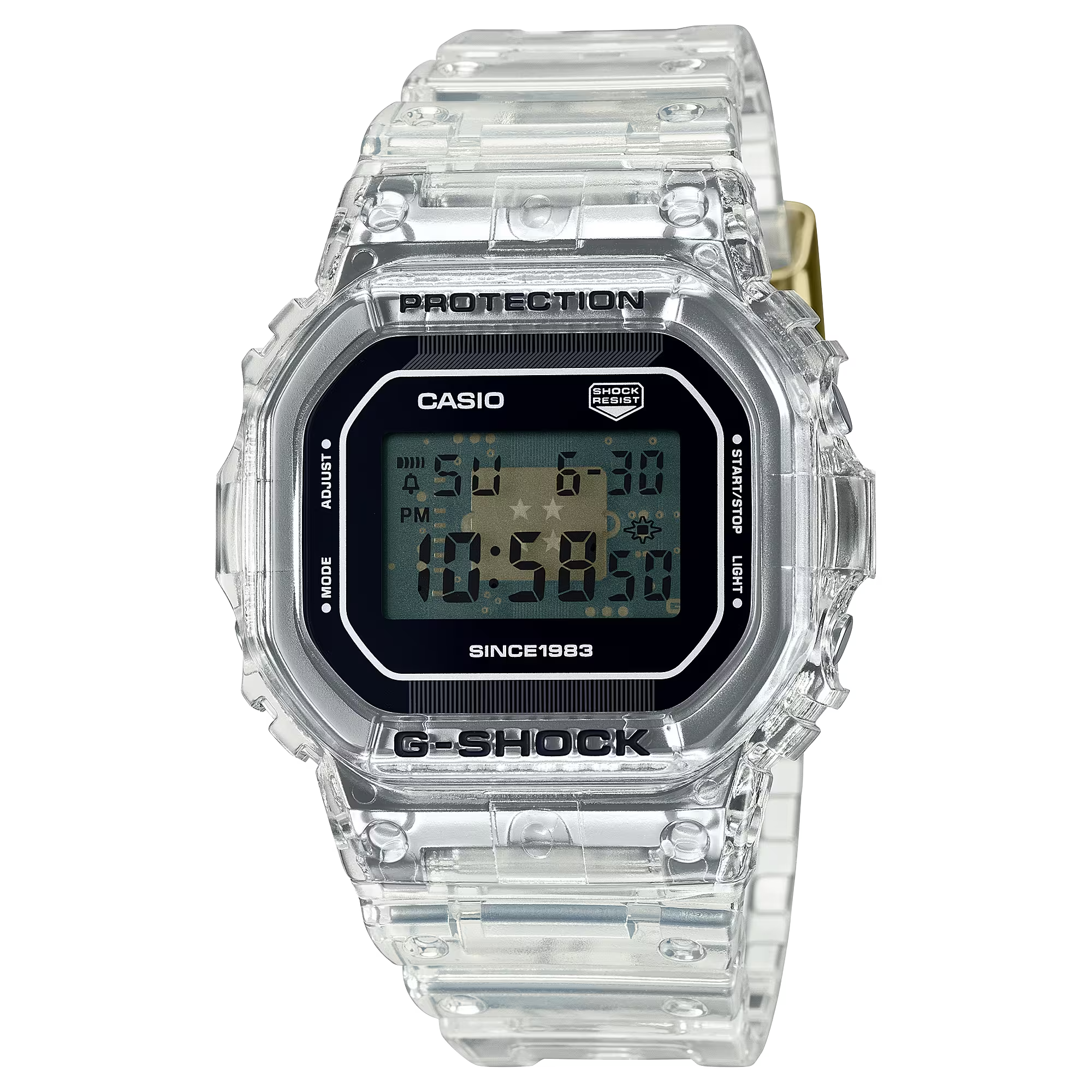【G-SHOCK 40th Anniversary CLEAR REMIX】DW-5040RX-7JR