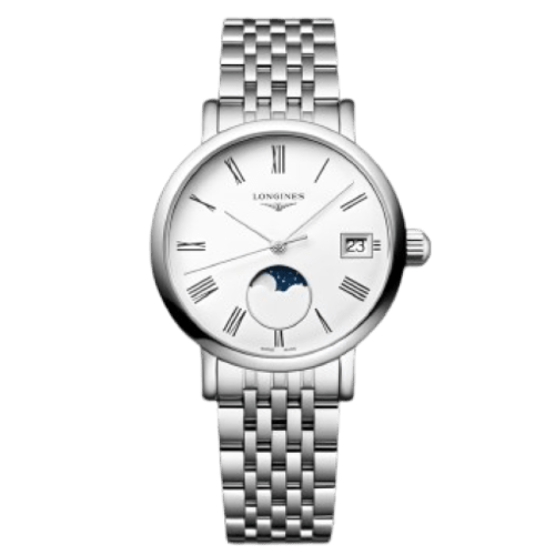 ロンジン エレガント コレクション ムーンフェイズ L43304116