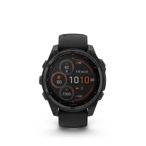 fenix 8 Sapphire Dual Power 47mm Carbon Gray