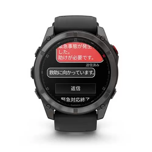 fenix 8 Pro AMOLED 51mm Ti Carbon Gray DLC Black 010-03199-21