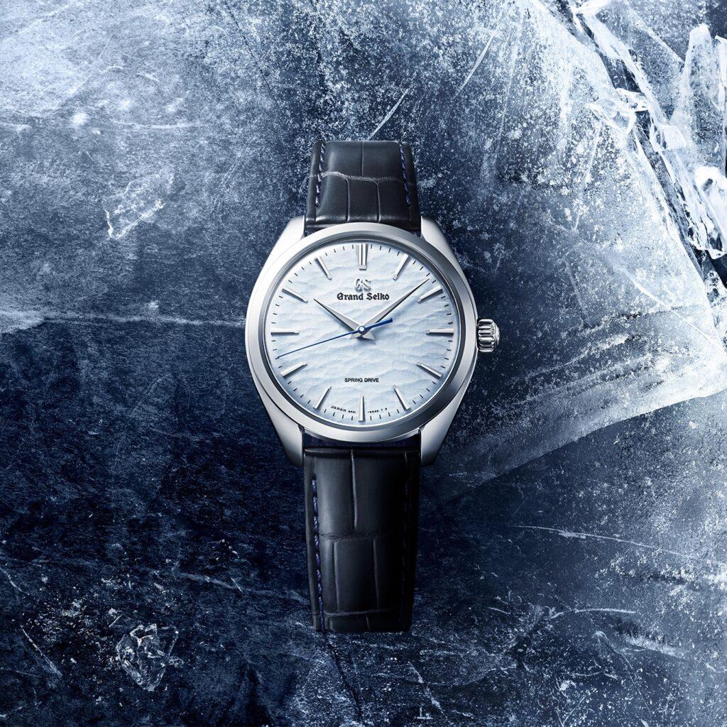 【グランドセイコー 文字盤 青】静寂のブルーに時を捧ぐ。SBGY007「御神渡り」が体現する、手巻きスプリングドライブの究極美学