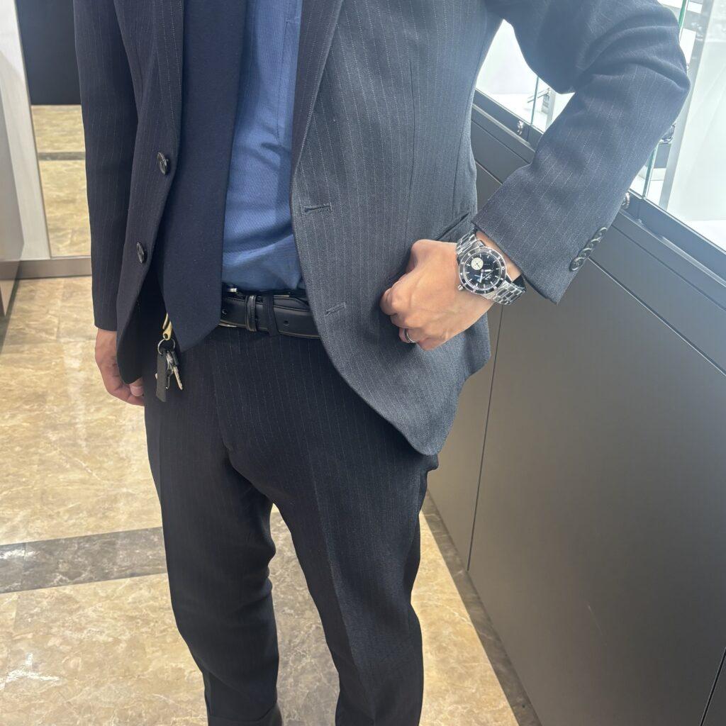 ジン104 Classic 12のケース厚みと仕上げ