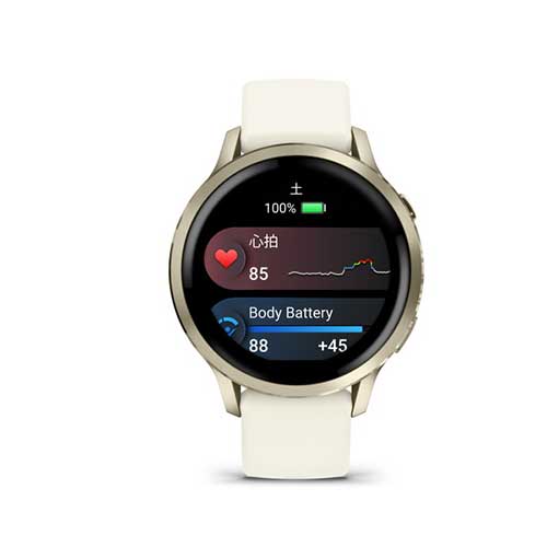 Venu 4 41mm / Lunar Gold / Bone 010-03013-30