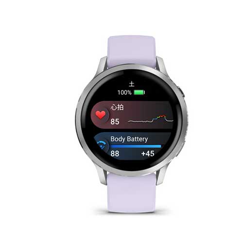 ガーミン（GARMIN） Venu 4 41mm / Silver / Periwinkle 010