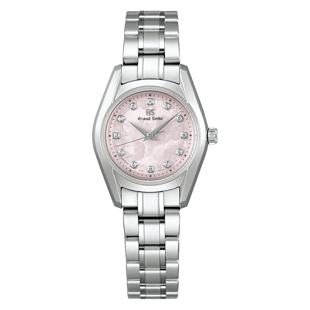 STGF387 花筏ダイヤルの詳細な型打ち模様