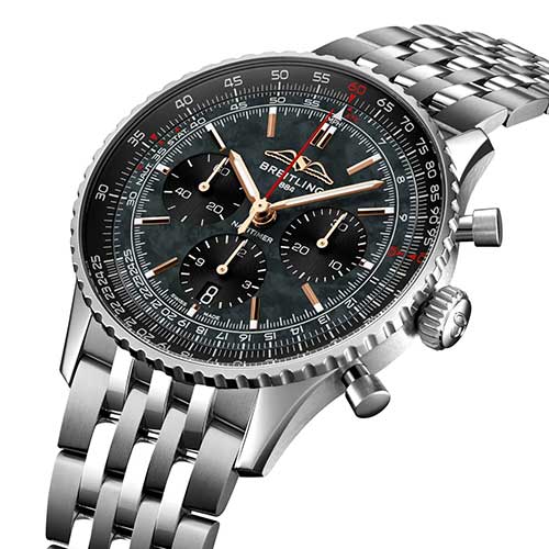 ナビタイマー B01 クロノグラフ 43 ジャパン エディション AB01381G1B1A1