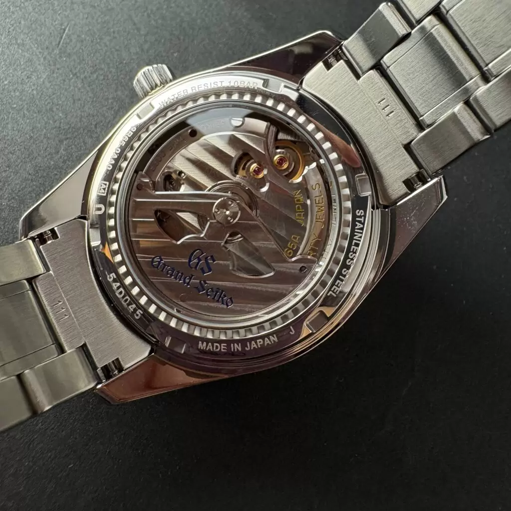 グランドセイコー SBGR315 着用イメージ