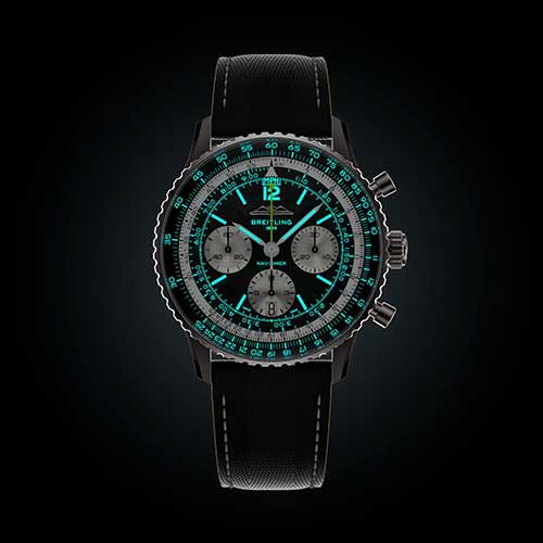 ナビタイマー B01 クロノグラフ 43 Aston Martin Aramco Formula ONE™ team EB01381A1B1X1