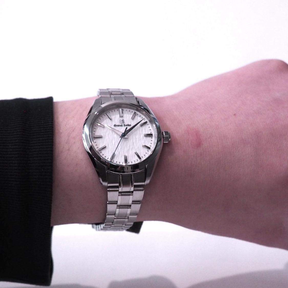 グランドセイコーSBGX359/361雪白の実機レビュー