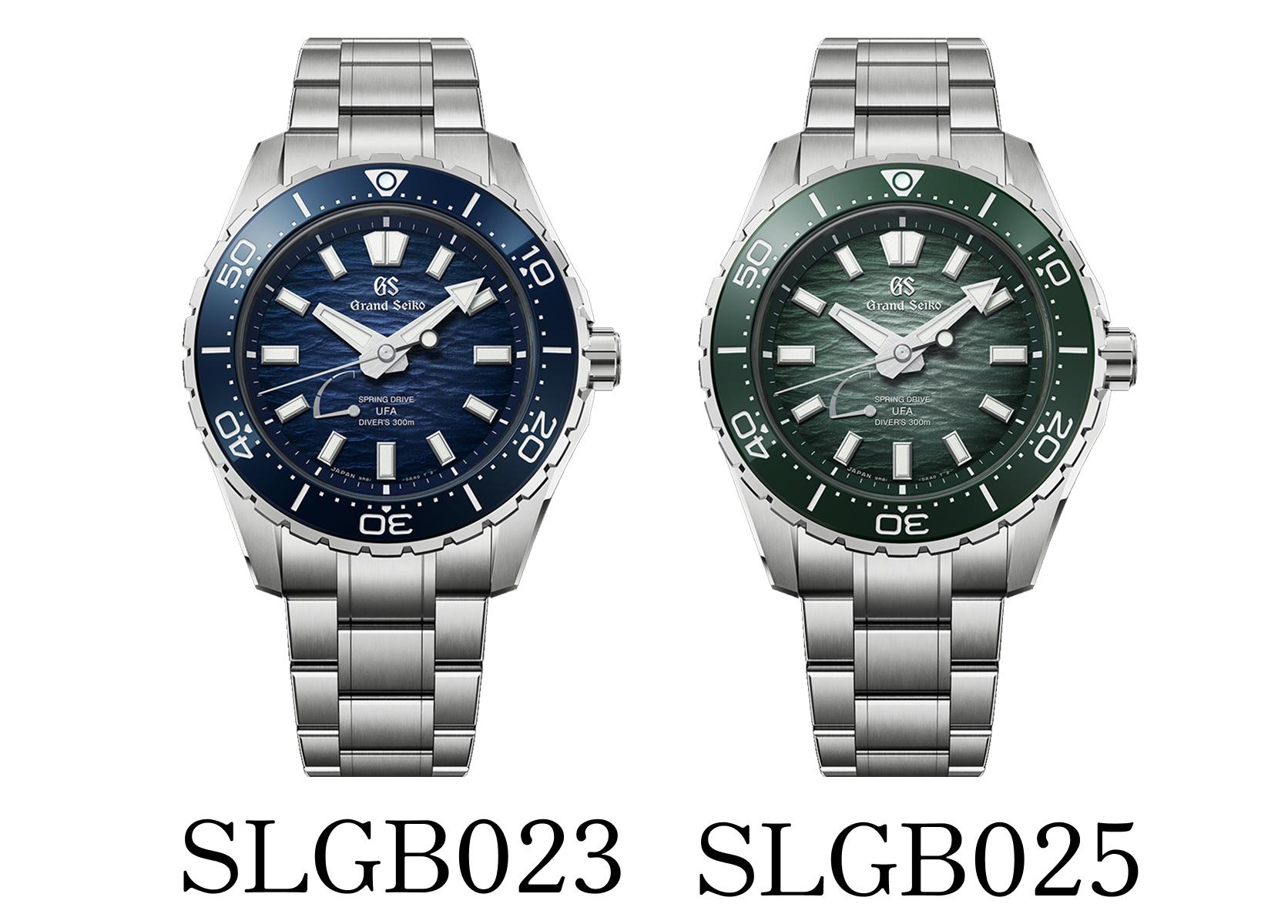 【グランドセイコー新作】SLGB023/SLGB025｜U.F.A搭載潮ダイバーズ