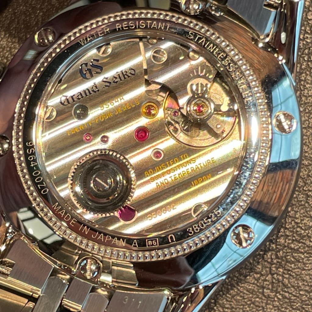 クラシックな手巻メカニカル　SBGW305