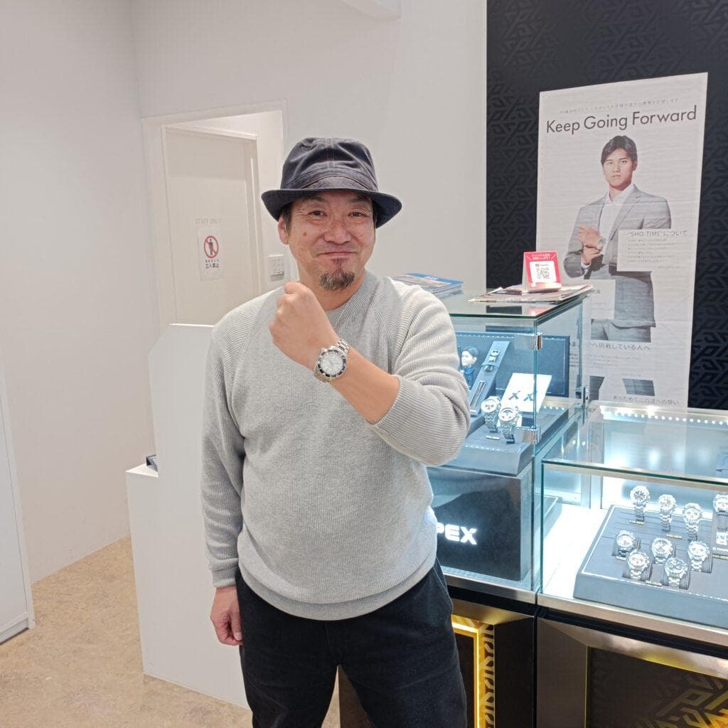 恵庭からの使者様　SEIKO　プロスペックス　氷河