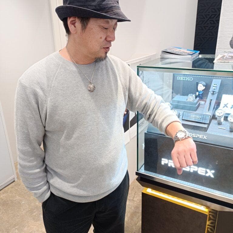 恵庭からの使者様　SEIKO　プロスペックス　氷河