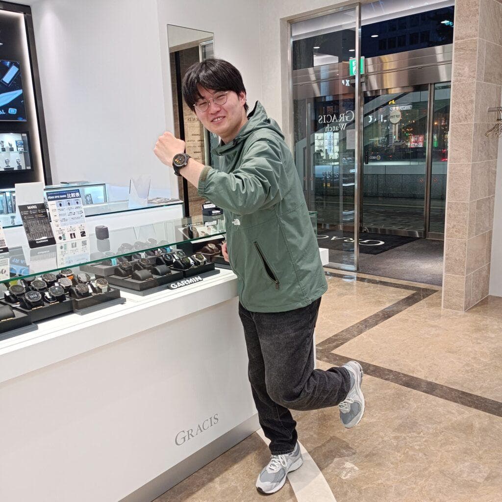 函館ランナー様　ガーミン　フォーランナー