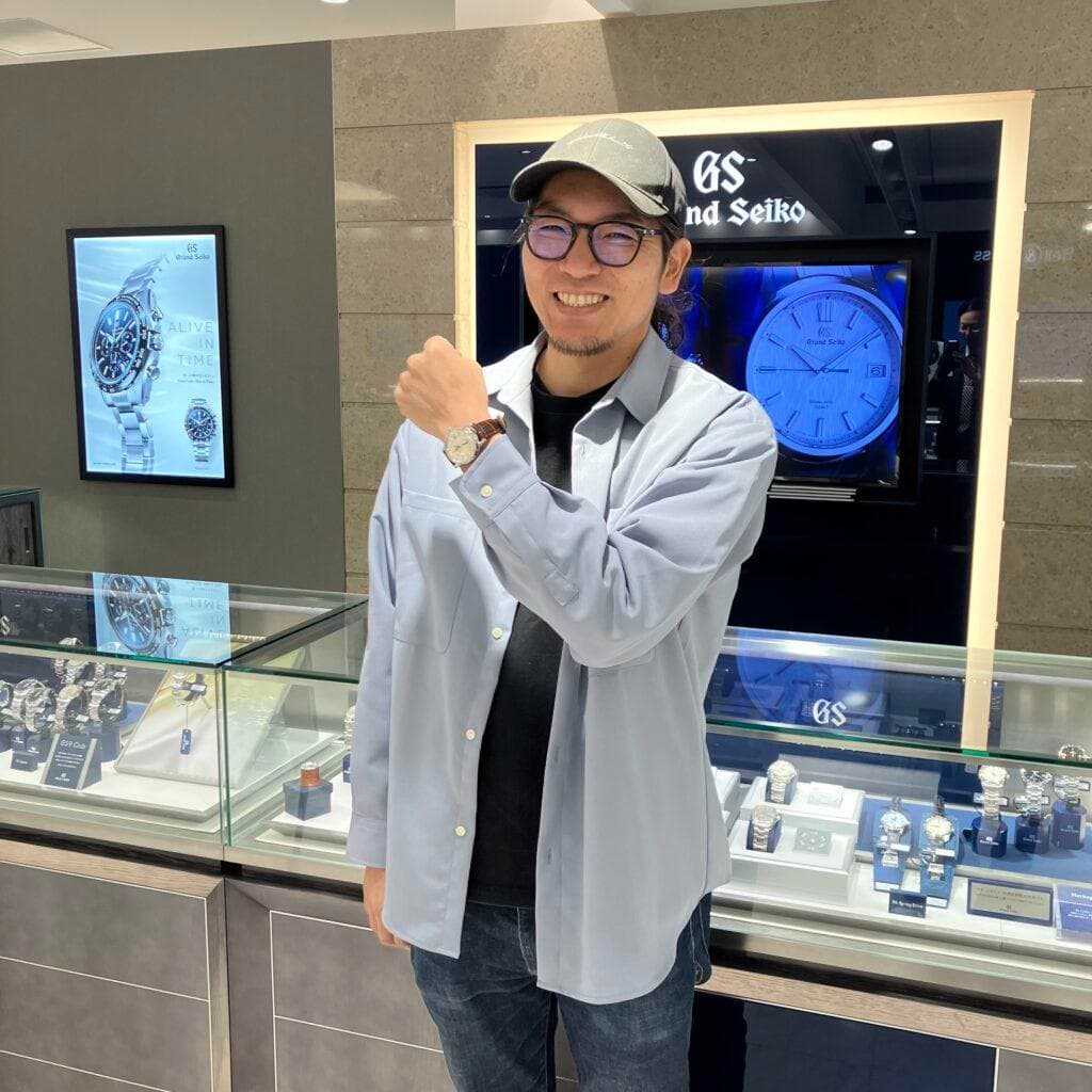 福士健一様　グランドセイコー　メカニカル　GMT