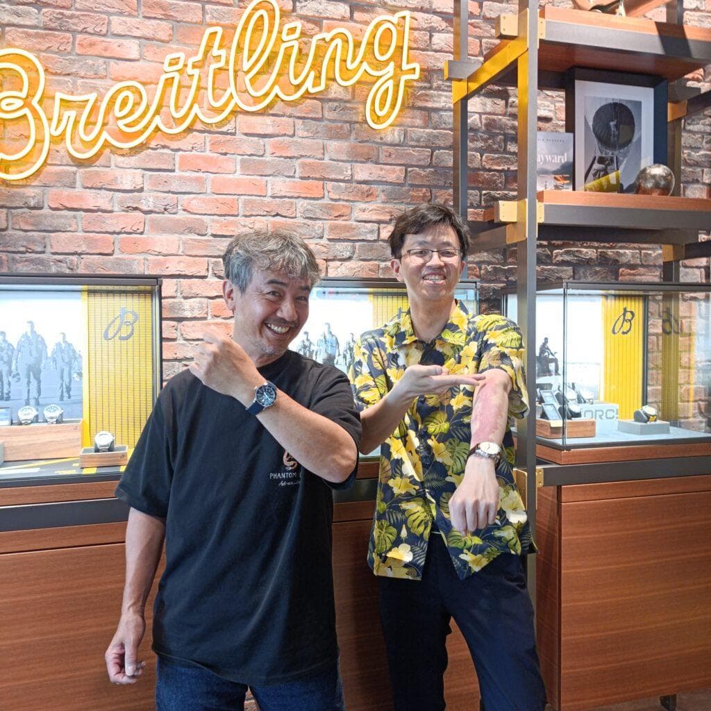 江別の電気屋さん様　ブライトリング　スーパーオーシャンヘリテージ　ケリースレーター
