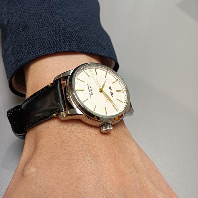 オリー様　SEIKOプレザージュ　有田焼無釉エディション