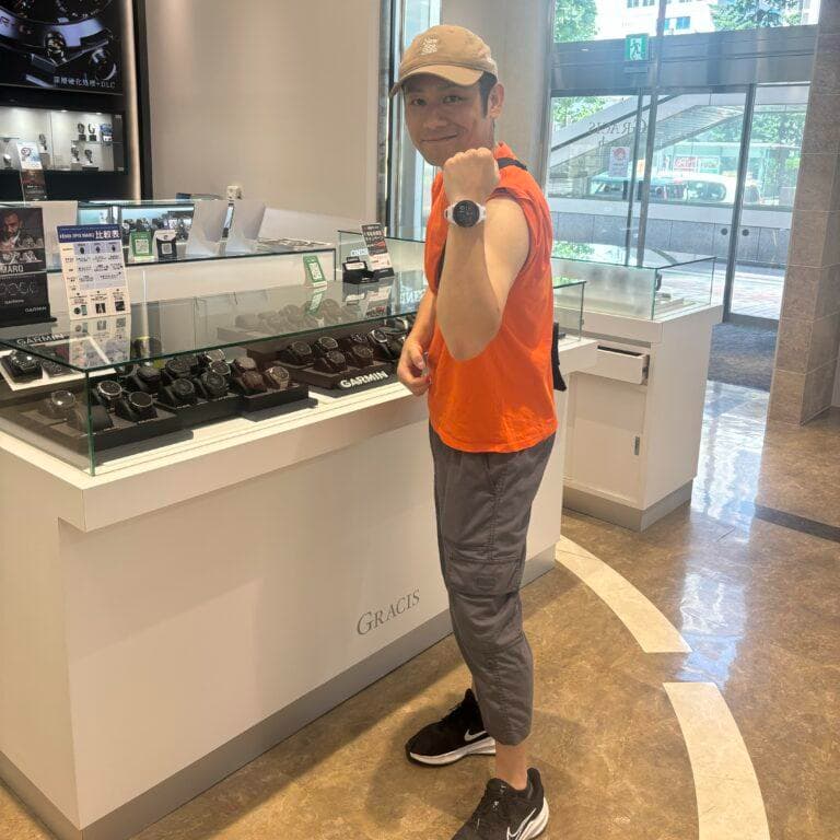 通りすがりのランナー様　ガーミン　フォーランナー