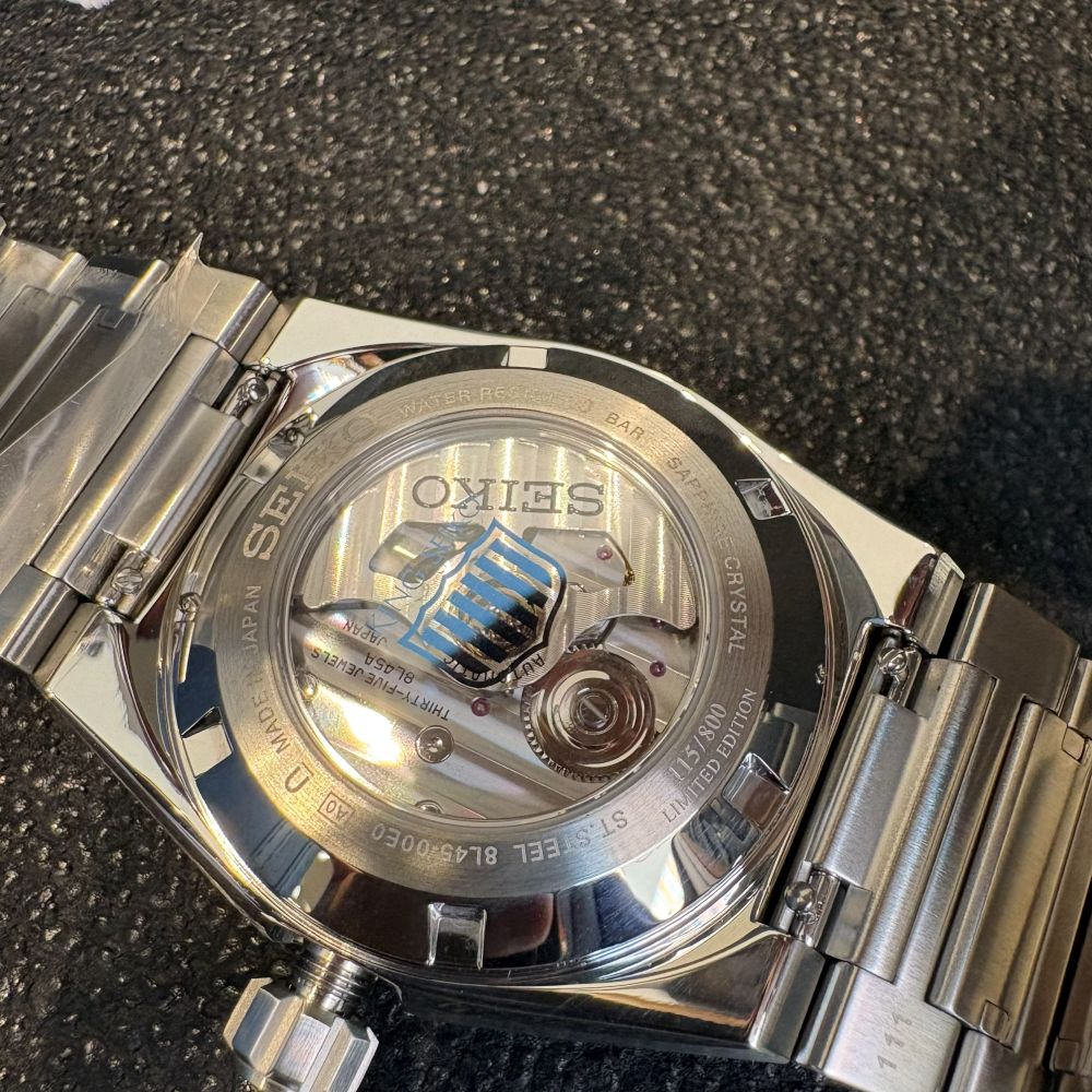 キングセイコー HKF004J シースルーバックとキャリバー8L45