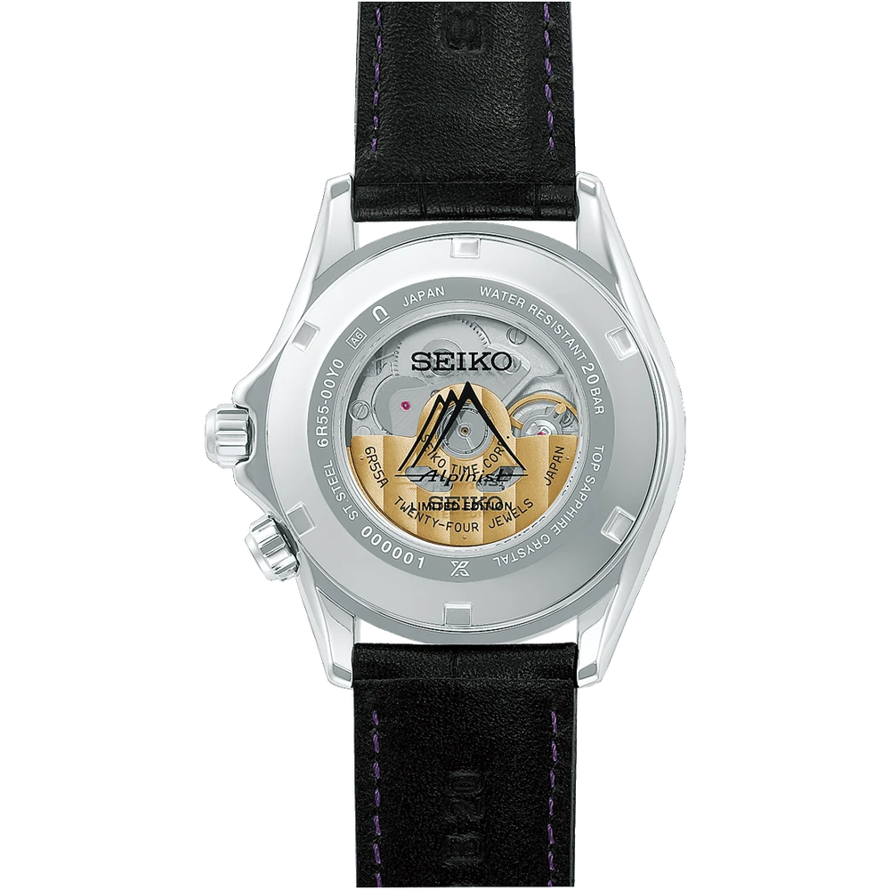 特別限定刻印が施されたHBC006J145周年記念の裏蓋